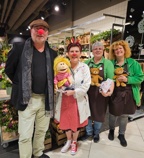 Das Projekt HoffnungsBären findet jetzt auch in Koblenz statt: mit Westerwälder Clowndoktoren